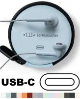 Lernlauscher USB C  Multicolor
