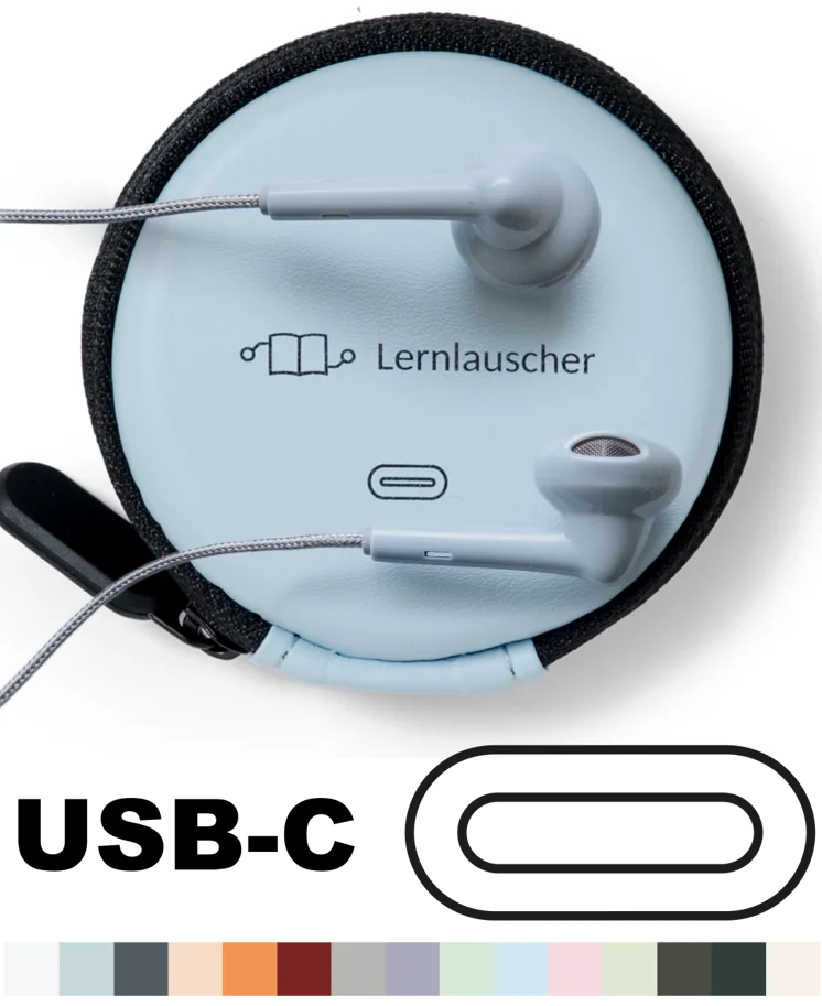 Lernlauscher USB C  Multicolor